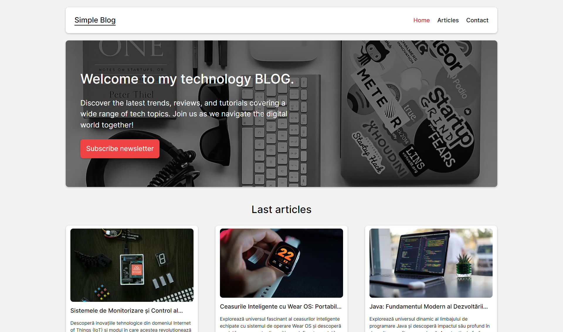 Simple Blog